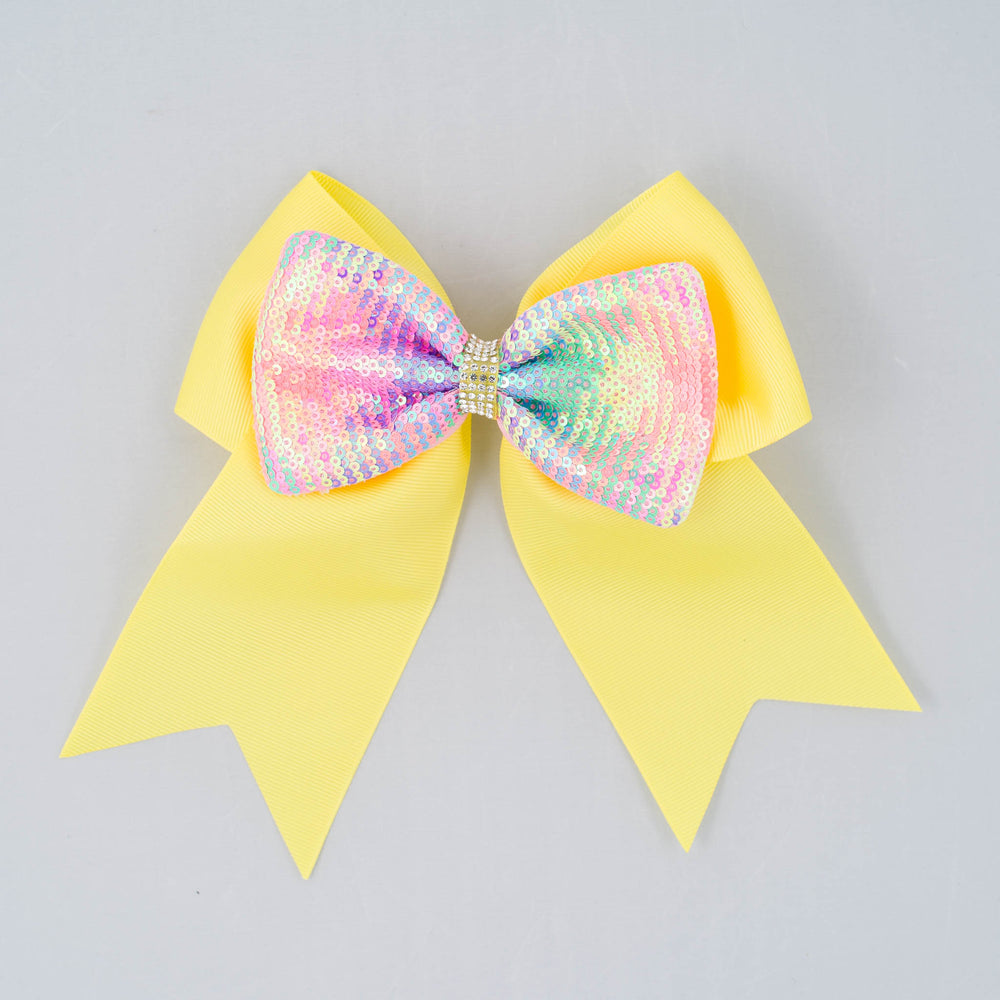 Pastel Sequin Bow