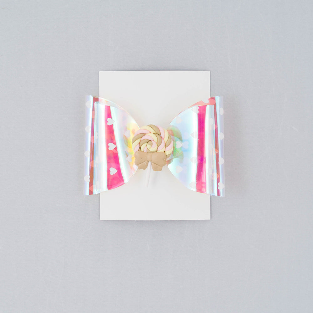 Metallic Lollipop Bow