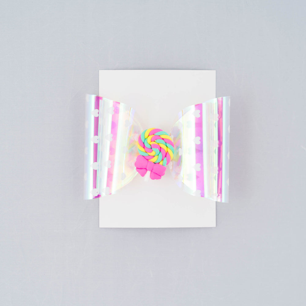 Metallic Lollipop Bow