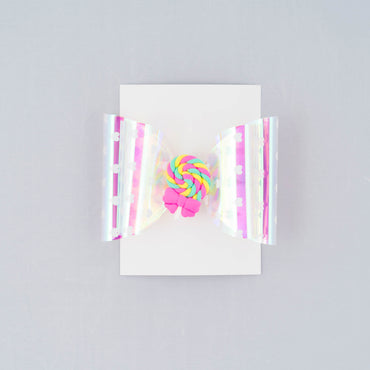 Metallic Lollipop Bow