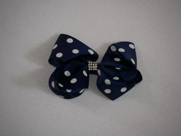 Glam Polka  Dot Bow