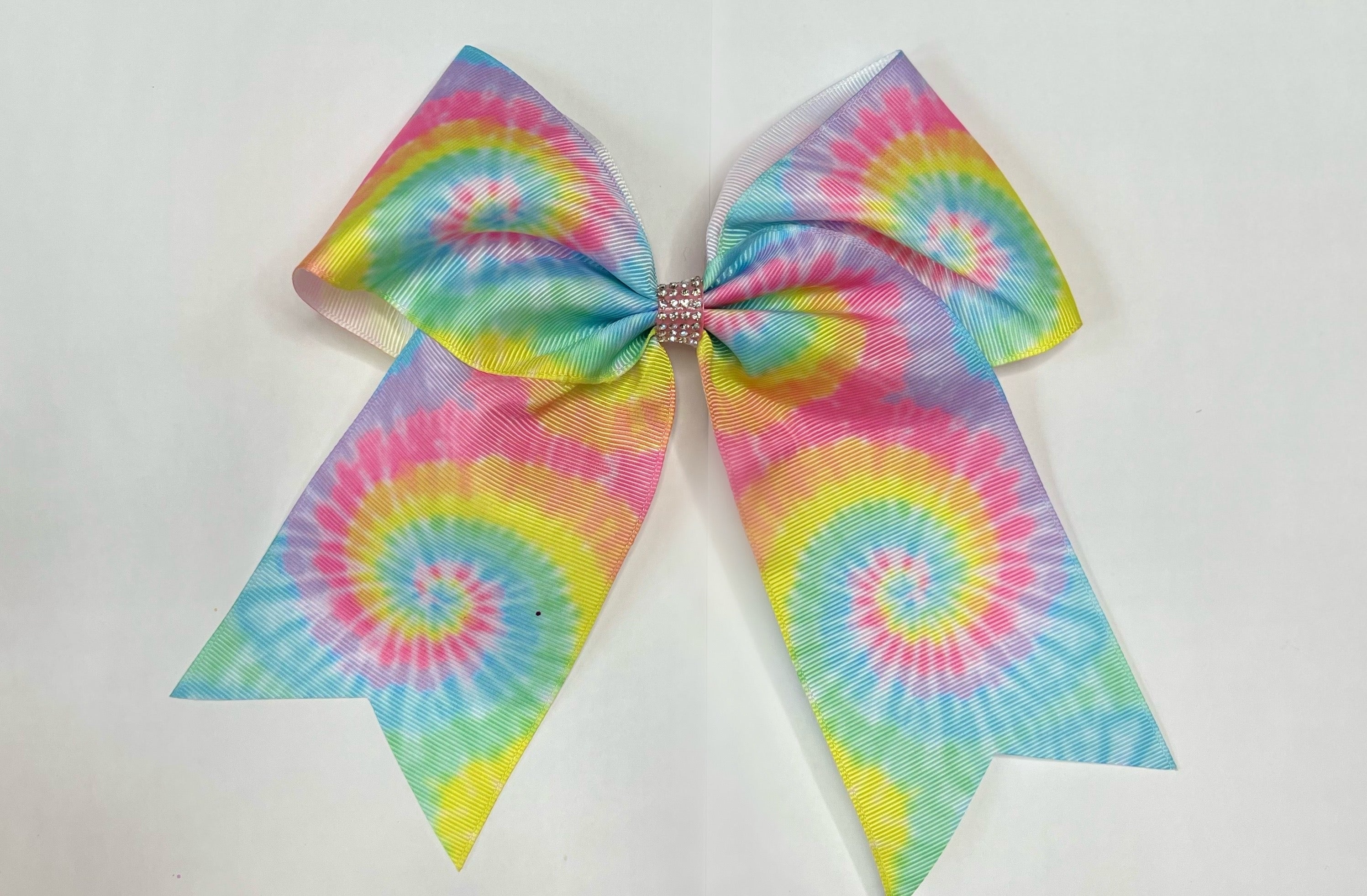 Tie dye Swirl Bow