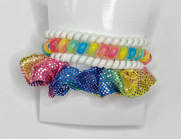 Candy scrunchie set